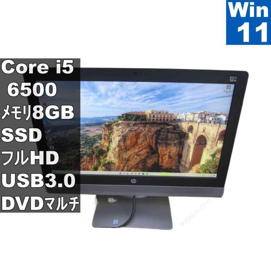HP一体型 windows11 ProOne 600G2 AIO i5 SSD 日本HP HP ProOne 600 G2 All-in-One【SSD搭載】 Core i5 6500