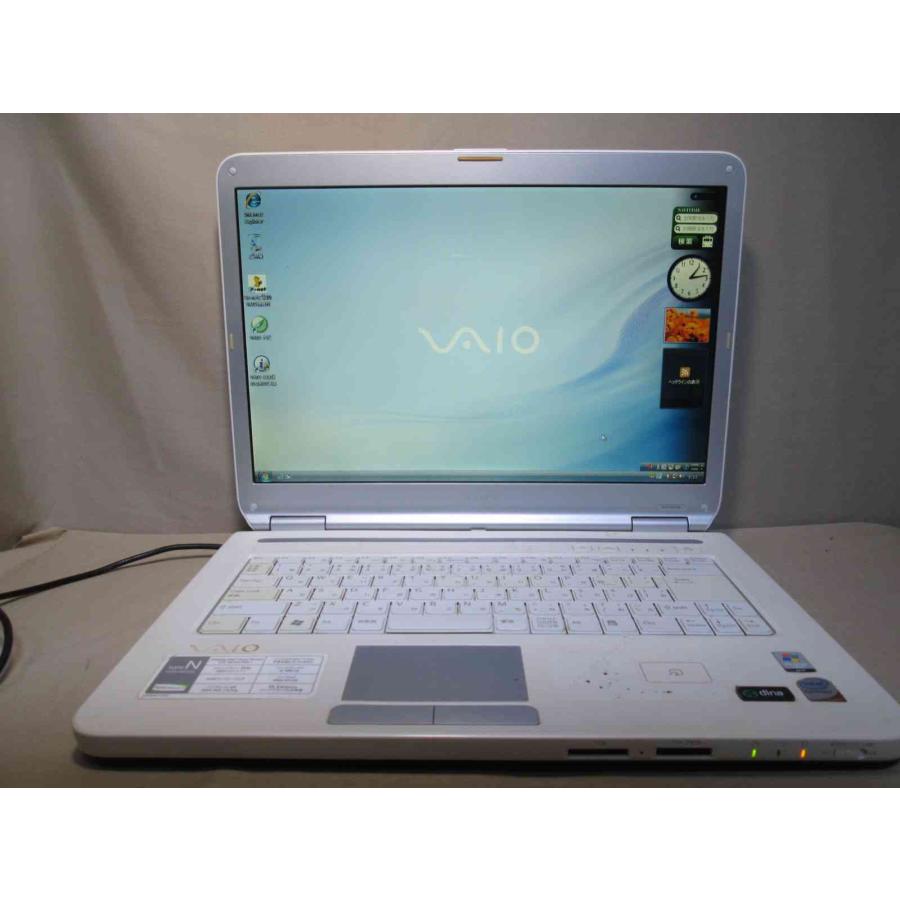 SONY（ソニー） SONY VAIO VGN-NR72B【Core 2 Duo】 【WindowsVista