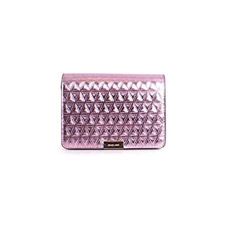 100％の保証 Gusset Medium Jade Kors Michael Clutch 並行輸入品 Pink Soft in Handbag ハンドバッグ