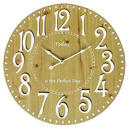 最安 ヨセミテ ホームデコレーション トランジショナル パーフェクトデイIウォールクロック 並行輸入品 掛け時計、壁掛け時計
