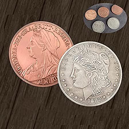 Enjoyer Hopping Half Morgan Magic Coin Magic Tricks Close Up Magic Props Ju 並行輸入品 手品 Www Bollywoodpapa Com