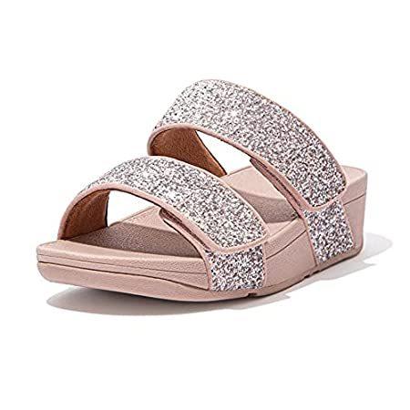 高質で安価 Slides Mix Glitter Mina Women's FitFlop Sandal, 並行輸入品 9 Pink, Coral サンダル
