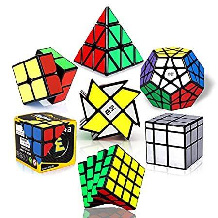 トップ Coolfuny スピードキューブセット スピードキューブセット 2x2 3x3 4x4 メガミンクス 風車 ミラーキューブとピラミッドキューブ スム 並行輸入品 知育玩具 Himanshuinfotechs Com
