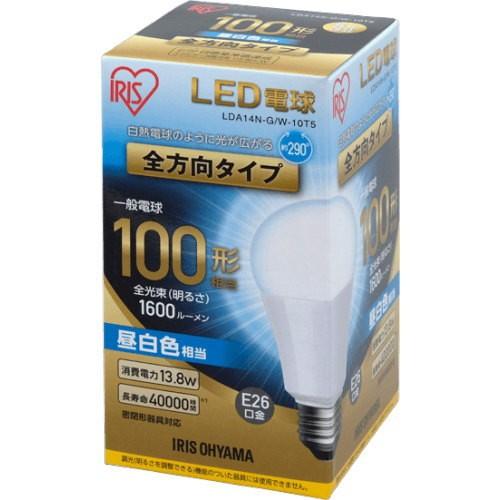 IRIS OHYAMA（アイリスオーヤマ） LDA14N-G/W-10T5 LED電球 一般電球形