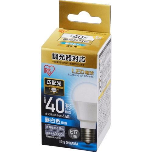 IRIS OHYAMA（アイリスオーヤマ） LDA5N-G-E17/D-4V3 LED電球 小形電球