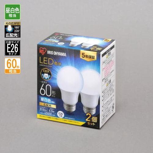 IRIS OHYAMA アイリスオーヤマ LDA7N-G-6T62P LED電球 一般電球形 E26