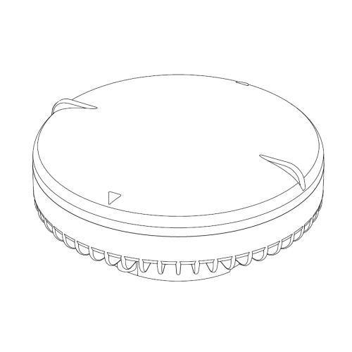 IRIS OHYAMA（アイリスオーヤマ） LED電球 フラット形 LDF7WW-H-GX53