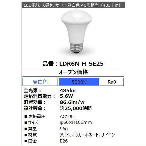 IRIS OHYAMA（アイリスオーヤマ） LDR6N-H-SE25 LED電球 レフ球形 40W