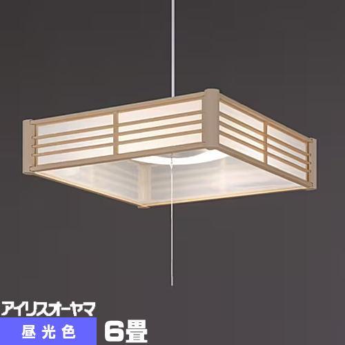 IRIS OHYAMA（アイリスオーヤマ） ペンダントライト 和風 6畳 LED PL6D