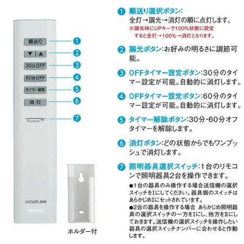 コイズミ照明 コイズミ 純正 リモコン スタンド用 KRF-TB-7A KOIZUMI
