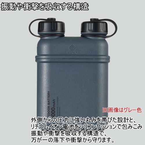 NESTOUT モバイルバッテリー DE-NEST-15000BE サンドベージュ NESTOUT モバイルバッテリー DE-NEST-15000BE サンドベージュ