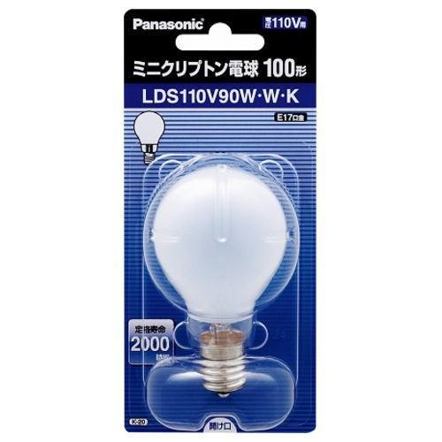 パナソニック LDS110V90WWK ２５個 Amazon | パナソニック ミニクリプトン電球 LDS110V90WWK 入数25