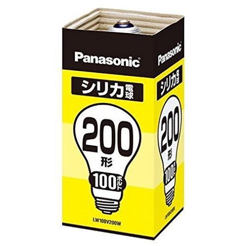Panasonic（パナソニック） LW100V200W 白熱電球 200W 口金E26 シリカ