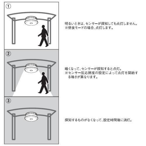 RITEX ライテックス LED-165 センサーライト 屋外用シーリング RITEX ライテックス LED-165 センサーライト 屋外用シーリング