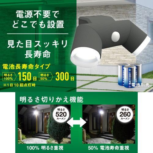 RITEX ライテックス LED-CY260 シンプルスタイル センサーライト 4.5