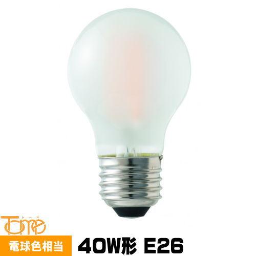 東京メタル 東京メタル工業 LG504LF40E26TM LED電球 一般球型 フロスト