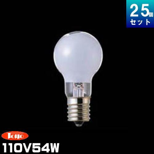 東洋ライテック KR110V54WW/TC ミニクリプトン電球 60形 110V E17