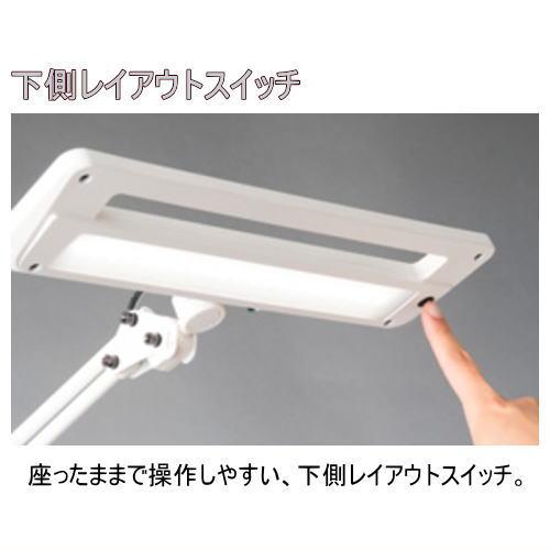 山田照明 スタンドライト Z-1000 B クランプ 黒 ブラック 昼白色 調光