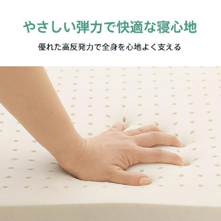 ライズ東京 マットレスパッド トッパー ダブル 高反発 ノンスリップ 