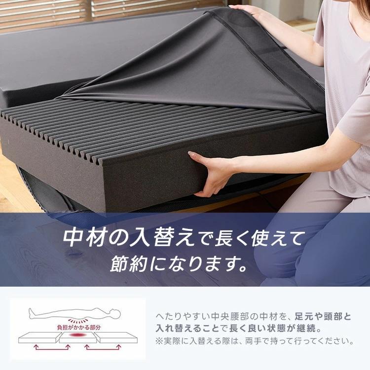 ライズ東京 極厚マットレス シングル 14cm スリープマジック 高反発
