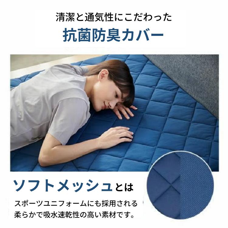 ライズ東京 洗える 60日間お試し 高反発マットレス セミダブル 三