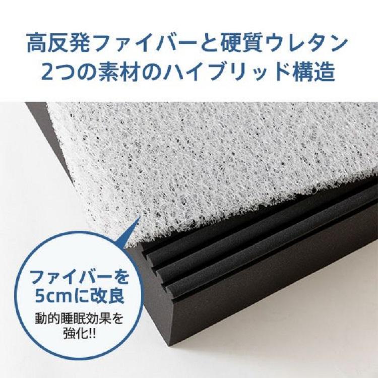 3日間限定 P+30%~| 60日間トライアル ベッドマットレス 20cm セミダブル 2層 スリープオアシス ハイブリッド マットレス ライズ 高反発マットレス 高反発 硬め | ライズ東京 | 05