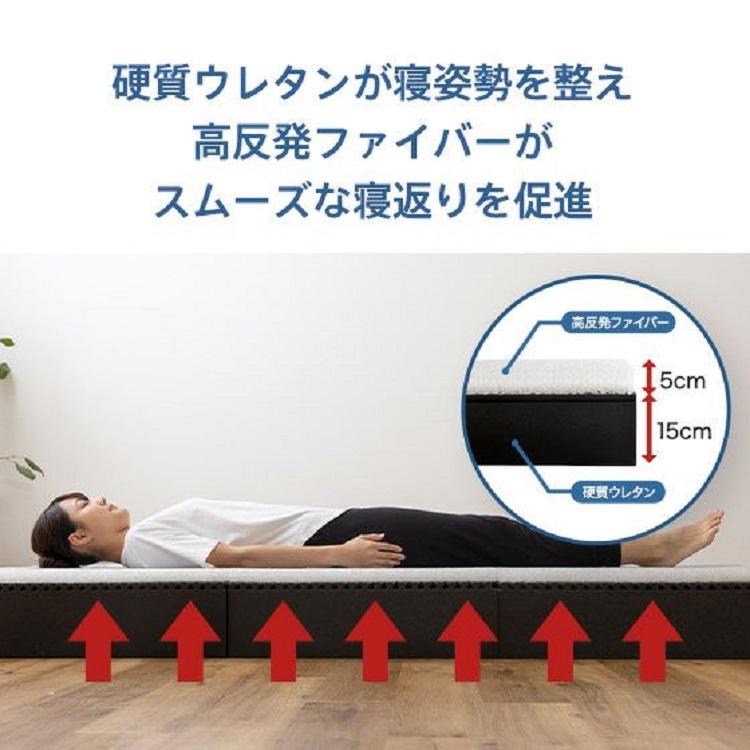 ライズ東京 NEW! ベッドマットレス 20cm セミダブル スリープオアシス