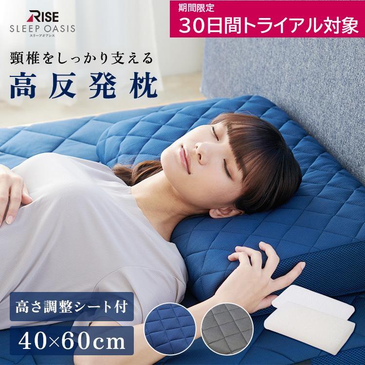 ライズ東京 30日間トライアル 洗える 高反発枕 スタンダードピロー