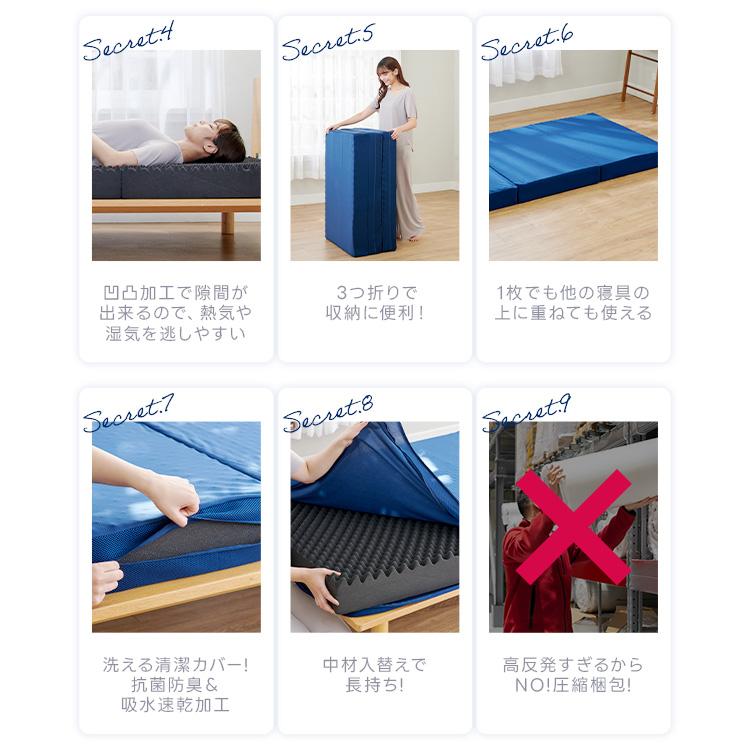 ライズTOKYO ゼログラビティ ベッドマットレス兼用極厚敷布団
