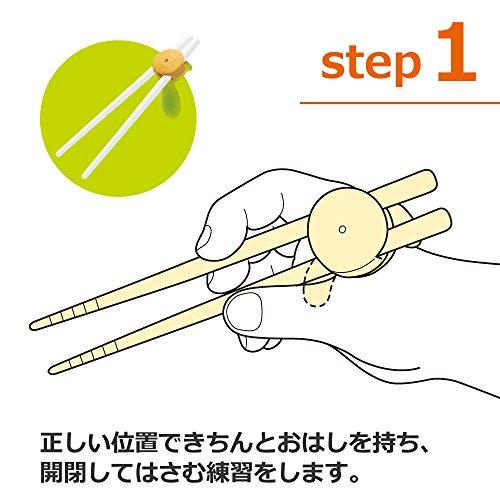 ベビーレーベル はじめてサポート おはし LU ( レーベルライム )|risewant-shop|04