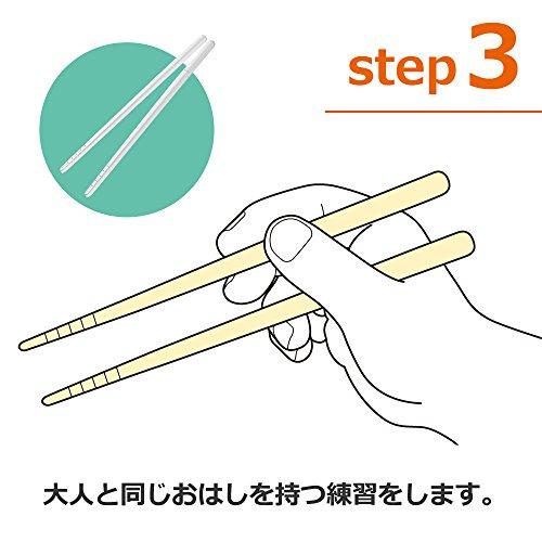 ベビーレーベル はじめてサポート おはし LU ( レーベルライム )|risewant-shop|06
