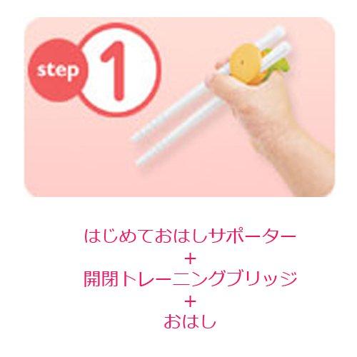 ベビーレーベル はじめてサポート おはし LU ( レーベルライム )|risewant-shop|09