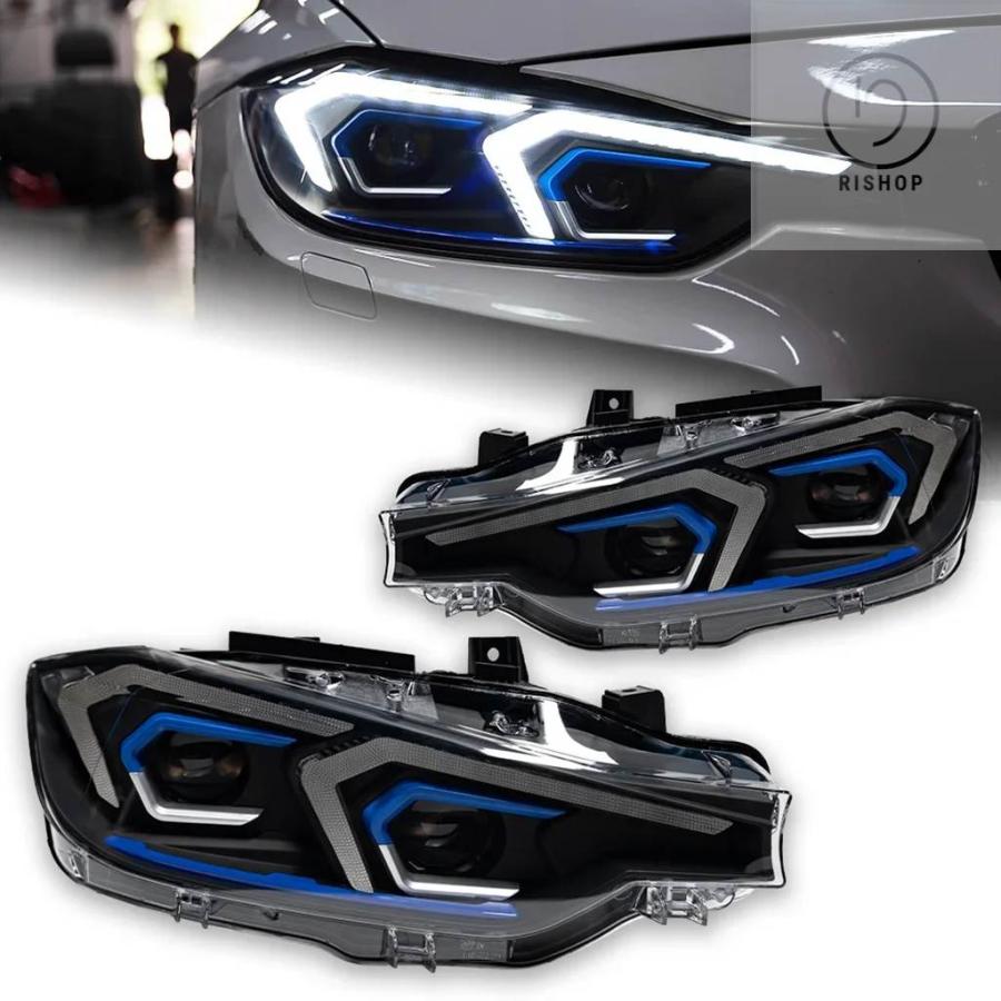 並行輸入品】AKD 車用ライト BMW F30 LED ヘッドライト プロジェクター