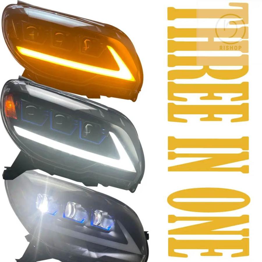 並行輸入品】トヨタ ハイラックス サーフ 2002-2009 用 LED ヘッド