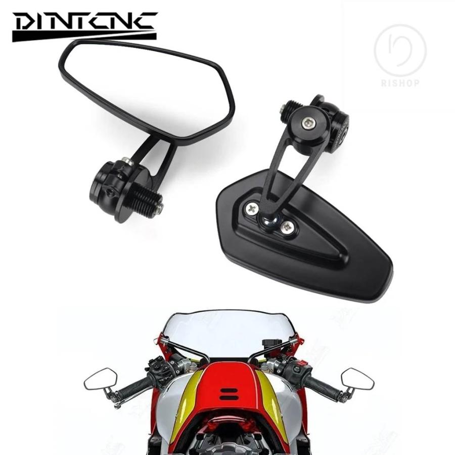 純正バーエンドミラー☆XSR900☆2022年式　左右セット XSR900 22- バーエンドミラー EXENTIAL SS ブラック Eマーク付き