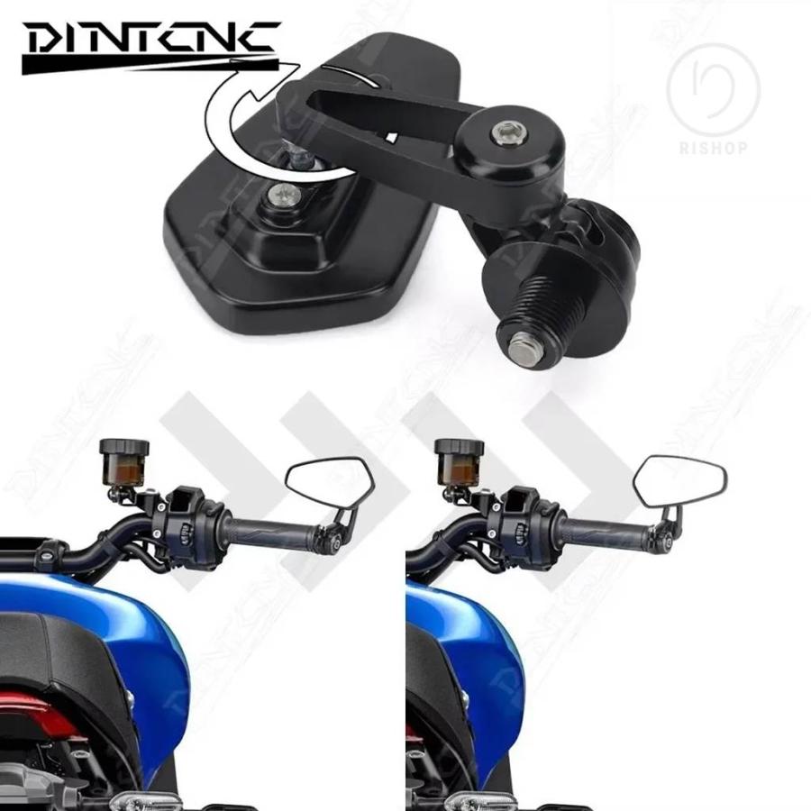 純正バーエンドミラー☆XSR900☆2022年式　左右セット XSR900 22- バーエンドミラー EXENTIAL SS ブラック Eマーク付き