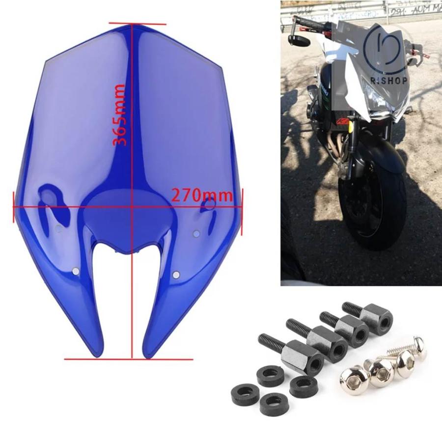 並行輸入品】オートバイスクリーン ダブルバブル 風防デフレクター