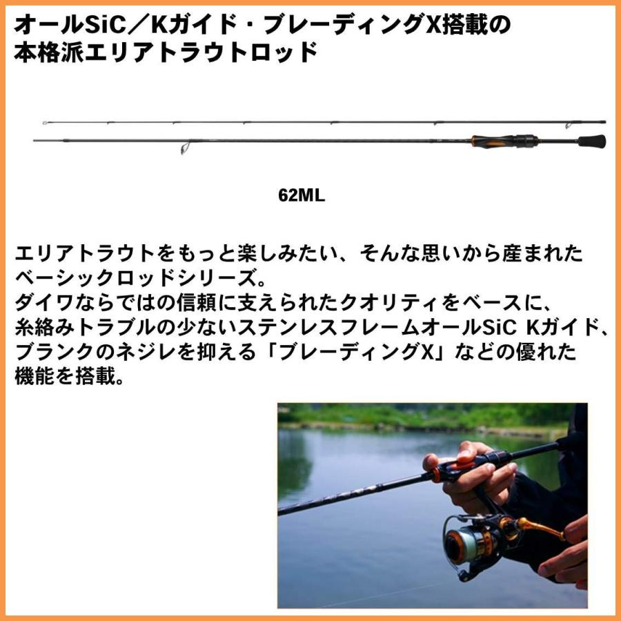 ダイワ(DAIWA) エリアトラウトロッド イプリミ 62ML 釣り竿｜rishop｜02