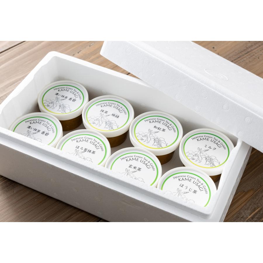 かめうさぎ謹製 選べるジェラート8個セット |  | 06