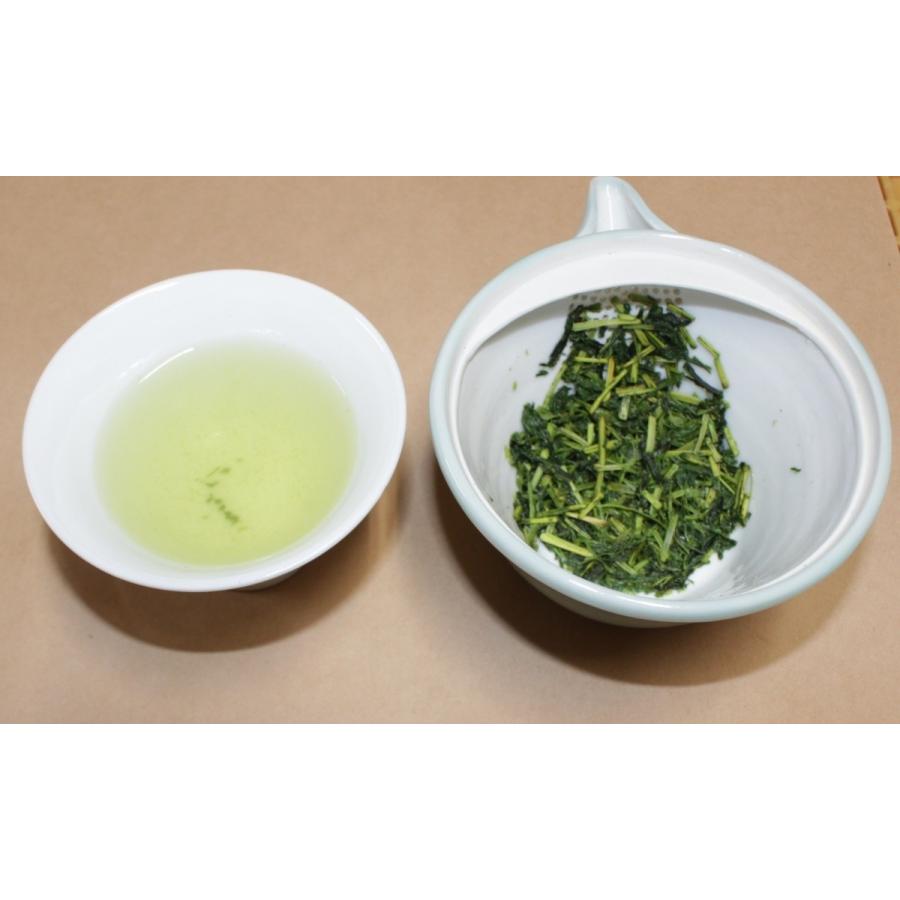 上熱湯玉露200g 〈まろやかで甘味のあるかぶせ茶です〉〈利招園茶舗特製ブレンド〉|rishouentea|02