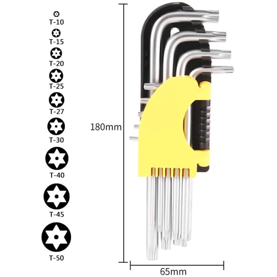 星型 ヘックスローブ レンチセット いじり止め対応ドライバー