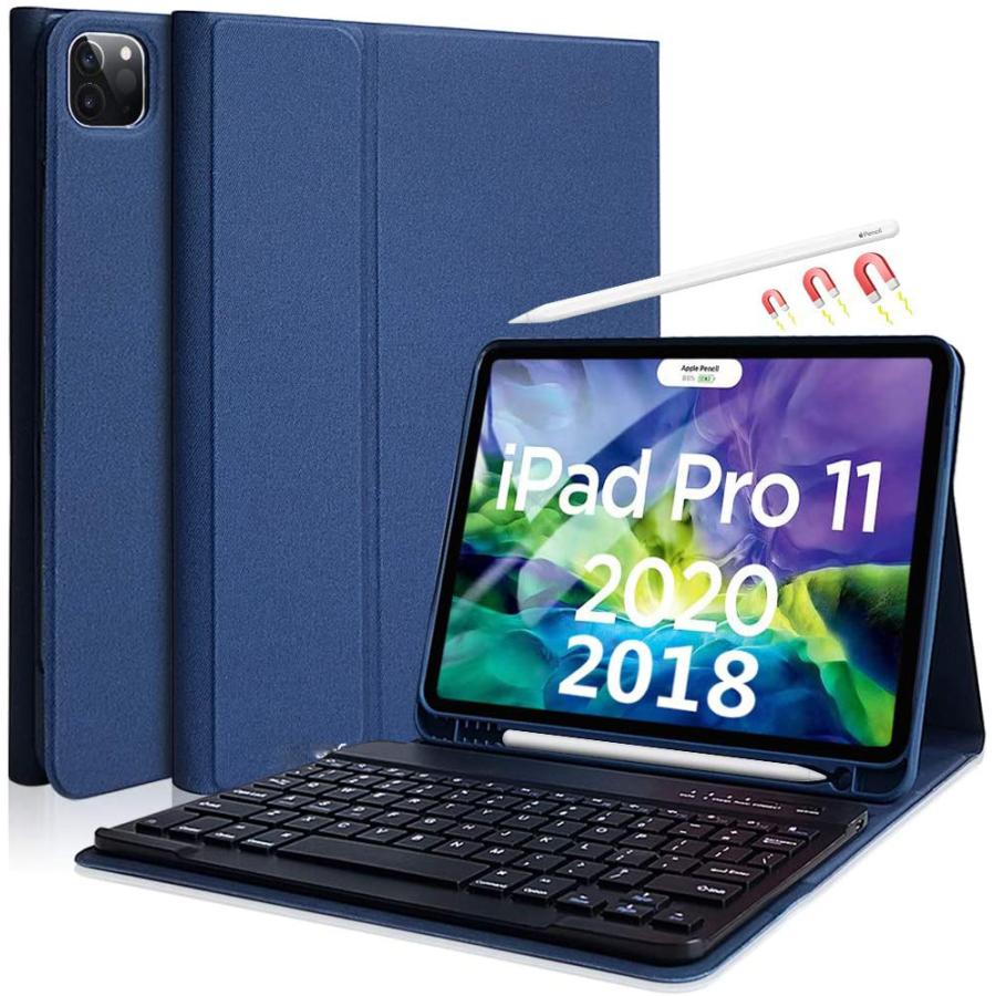 iPad pro 11キーボード ケース Apple Pencil 2 ワイヤレス充電 iPad pro 11キーボード ケース Apple Pencil 2 ワイヤレス充電