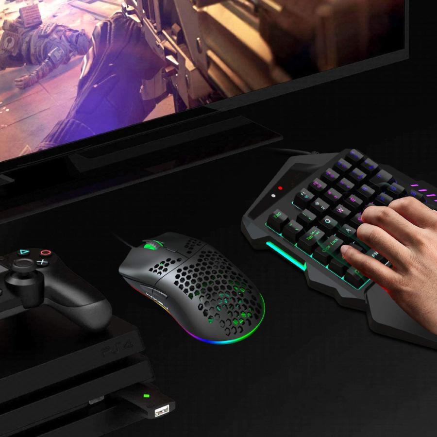 ゲーミングキーボードマウス 片手キーボード 専用コンバーター 内蔵 片手 左手デバイス 35キー Usb有線 日本語取扱説明付き リストレスト付きswitch Ps4 Ps3 Yxjp001 リシン株式会社 ヤフー店 通販 Yahoo ショッピング