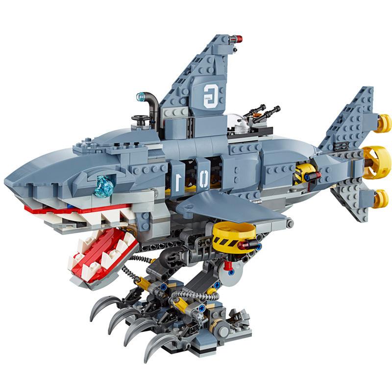LEGOレゴ互換品 ブロック ニンジャゴー ガーマドンのシャークメカ 