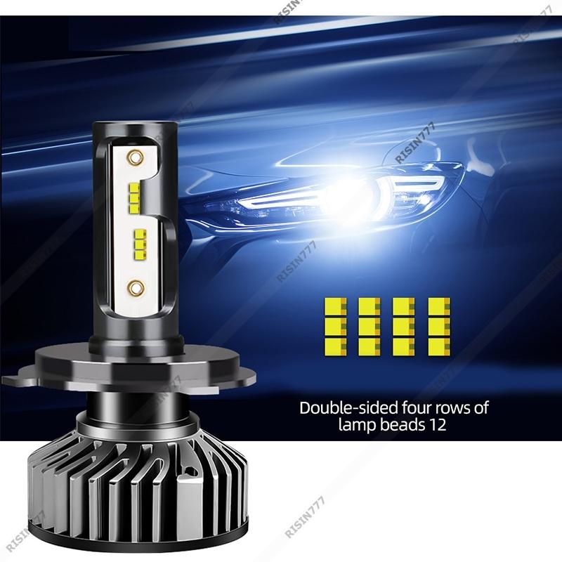 LEDヘッドライト 車用 フォグランプ 取り替える 交換用 バルブ 2個セット 高輝度 H1/H3/H4/H7/H8/H9/H11/H13/9004(HB1)/H16/9005(HB3)/9006(HB4) 送料無料｜risin777｜03