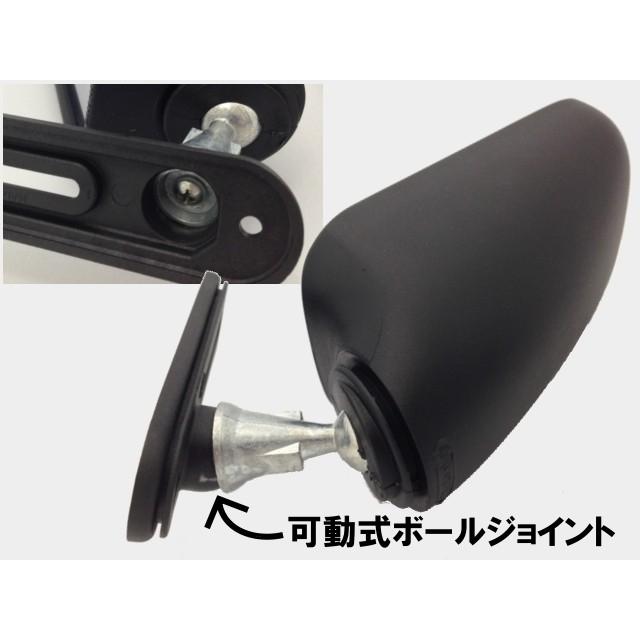 ビタローニ ベビーターボミラー 汎用ドアミラー 左右共通形状 片側 単品1個  vitaloni BABY TURBO MIRROR｜rising2013m｜04