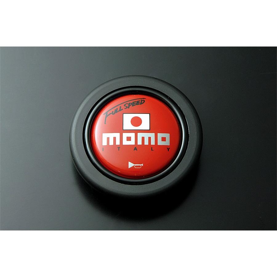 MOMO FULL SPEED 348D 34.8パイ レッドトップ モモステアリング MOMO FULL SPEED 348D 34.8パイ レッドトップ モモステアリング