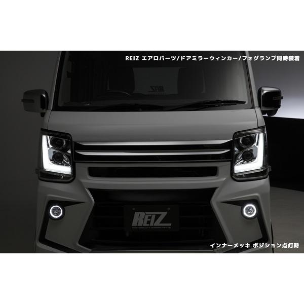 流星バージョン］ DA17W・V エブリイワゴン・バン 3Dライトバー ヘッド