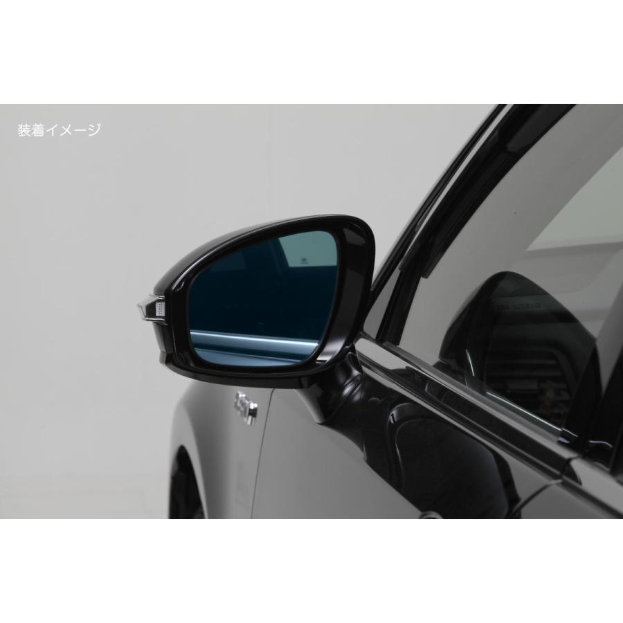 バックプレート交換式 ブルーワイドミラー -TOYOTA 210系クラウン