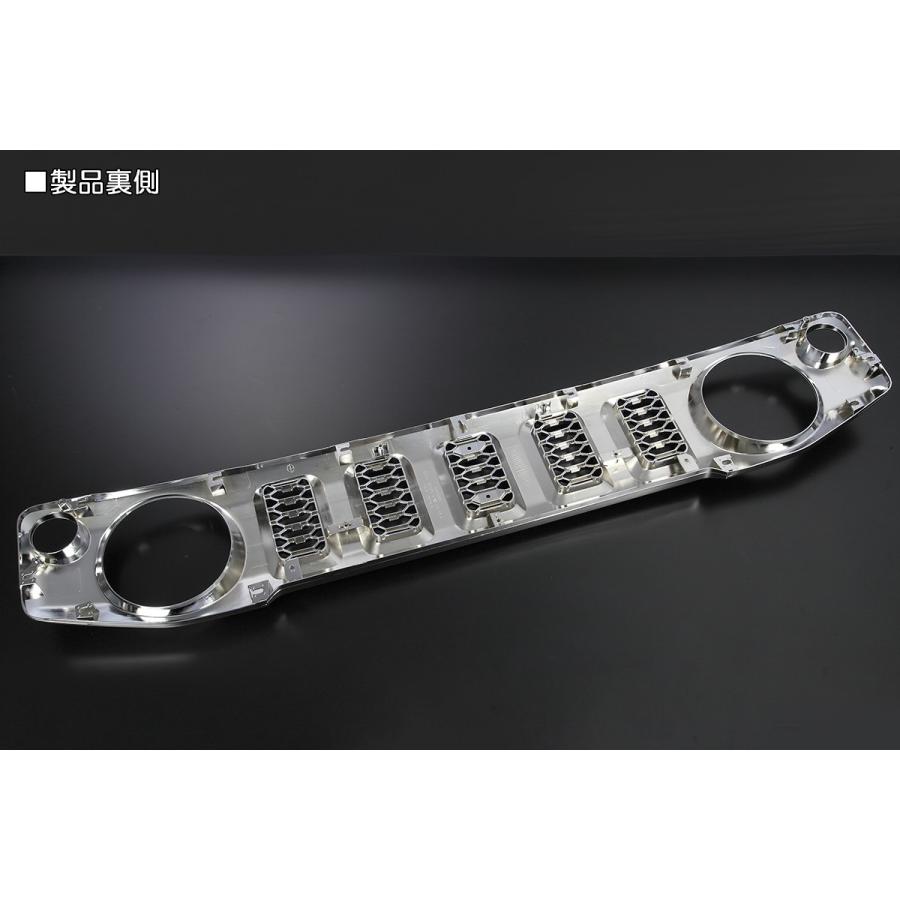 JB64W ジムニー グリル クローム ジャンボエンブレム付き